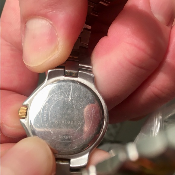 Movado Stainless and Gold Ladies Watch - Picture 5 of 7